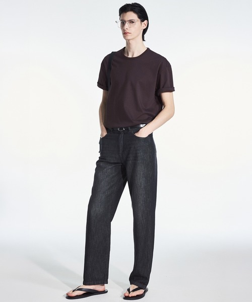 TNGT(ティーエヌジーティー)の「TNGT(ティーエヌジーティー)USAオーガニックコットンTシャツ(Tシャツ/カットソー・メンズ・ブラウン/グレー/ホワイト/ブラック/カーキ・M/L)」の16枚目の写真