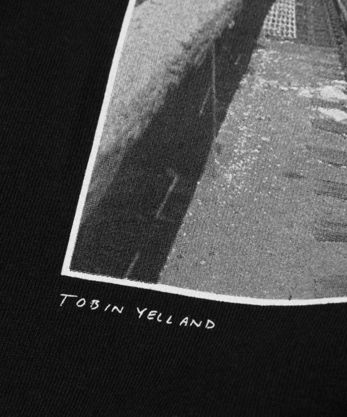 HUF(ハフ)の「TAKING THE LEAP TEE(Tシャツ/カットソー・メンズ・ブラック/ホワイト・L/M/S/XXL/XL)」の10枚目の写真