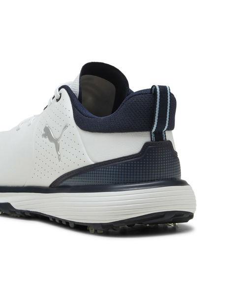 PUMA(プーマ)の「PUMA プーマ メンズ ゴルフ フュージョングリップ ST スパイク シューズ(スニーカー・メンズ・ブラック×シルバー/ホワイト系その他3/ホワイト系その他4・26.0cm/27.0cm/26.5cm/27.5cm)」の5枚目の写真
