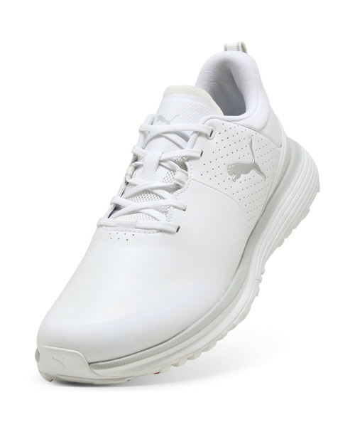 PUMA(プーマ)の「PUMA プーマ メンズ ゴルフ フュージョングリップ ST スパイク シューズ(スニーカー・メンズ・ブラック×シルバー/ホワイト系その他3/ホワイト系その他4・26.0cm/27.0cm/26.5cm/27.5cm)」の6枚目の写真