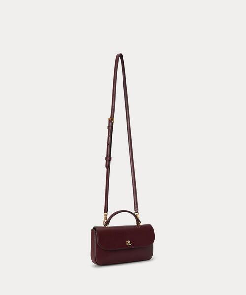 LAUREN RALPH LAUREN(ローレン ラルフ ローレン)の「レザー Marcy クロスボディ ウォレット(ショルダーバッグ・レディース・レッド・ONE)」の10枚目の写真