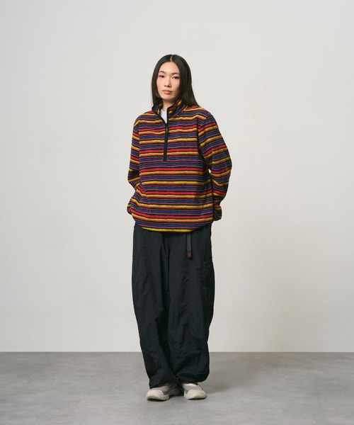 Gramicci（グラミチ）の「NYLON LOOSE BALLOON PANT｜ナイロンルーズバルーンパンツ（その他パンツ・レディース・グレー系その他2/ブラック/オリーブ系・L/M/S/XL/XXL）」の8枚目の写真