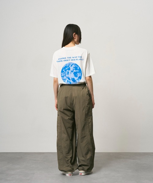 Gramicci（グラミチ）の「NYLON LOOSE BALLOON PANT｜ナイロンルーズバルーンパンツ（その他パンツ・レディース・グレー系その他2/ブラック/オリーブ系・L/M/S/XL/XXL）」の10枚目の写真