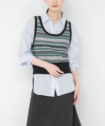 フェアアイルニットベスト