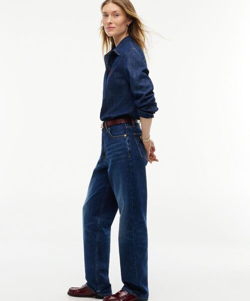 TOMMY HILFIGER(トミーヒルフィガー)の「サラハイライズストレートジーンズ(デニムパンツ・レディース・ブルー・28inch/27inch/26inch)」の3枚目の写真