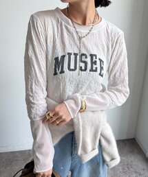 ワッシャー天竺ロゴTEE