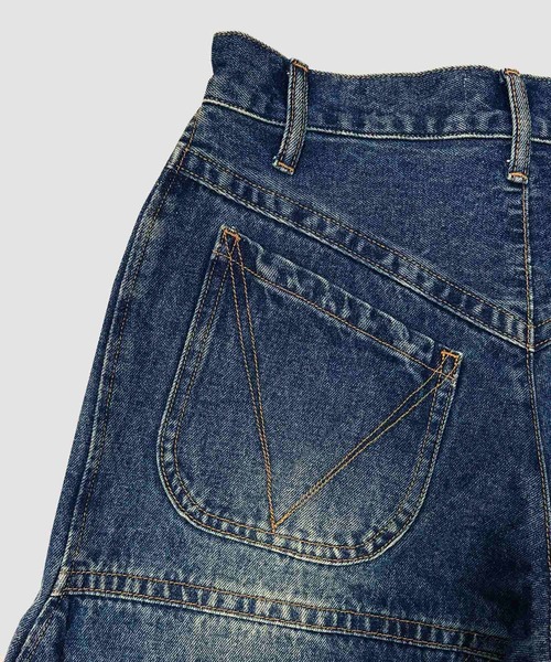 VIAVANDA(ヴィアヴァンダ)の「WAVE DENIM PANTS(デニムパンツ・レディース・ブルー/インディゴブルー・SMALL/MEDIUM)」の20枚目の写真