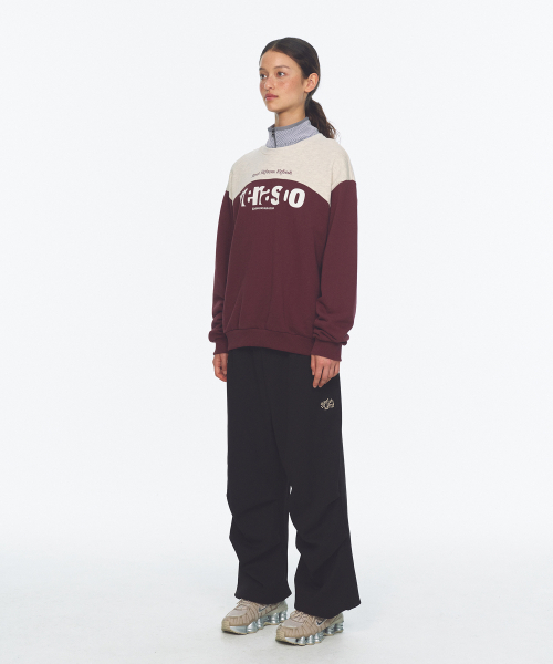 MENASOO（ミナス）の「Lettering Sweatshirt_Purple（スウェット・レディース・パープル・1/2）」の7枚目の写真