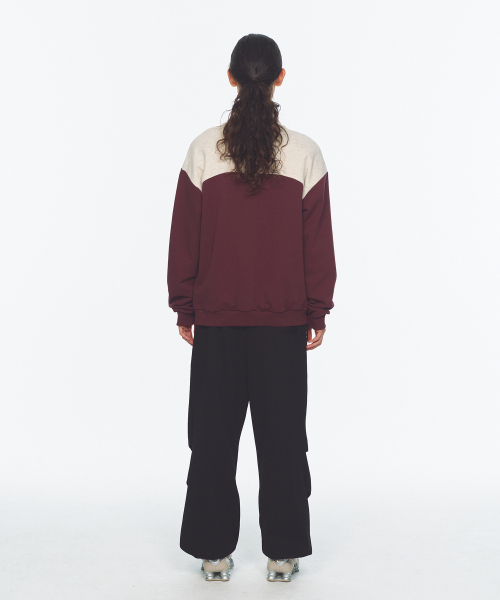 MENASOO（ミナス）の「Lettering Sweatshirt_Purple（スウェット・レディース・パープル・1/2）」の9枚目の写真