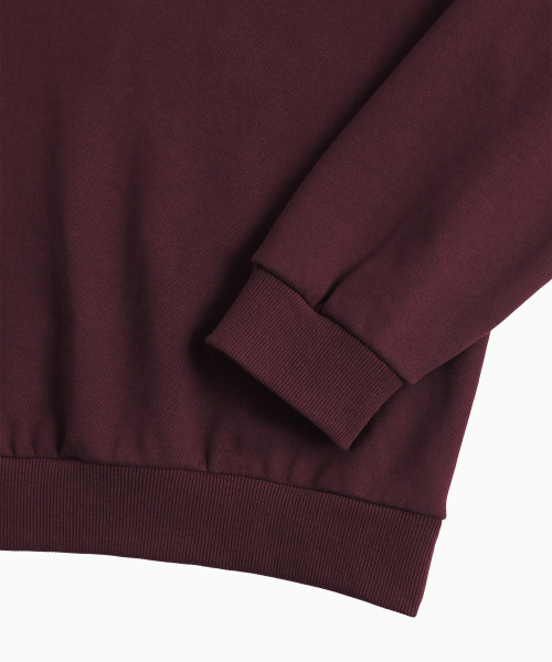 MENASOO（ミナス）の「Lettering Sweatshirt_Purple（スウェット・レディース・パープル・1/2）」の18枚目の写真