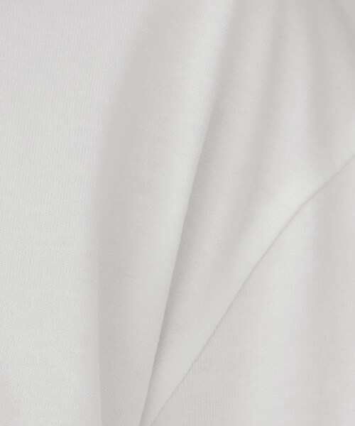 OPAQUE.CLIP(オペークドットクリップ)の「ロゴアソートロングTシャツ【洗濯機OK】(Tシャツ/カットソー・レディース・ホワイト/ブラウン系その他/ライトベージュ・00)」の7枚目の写真