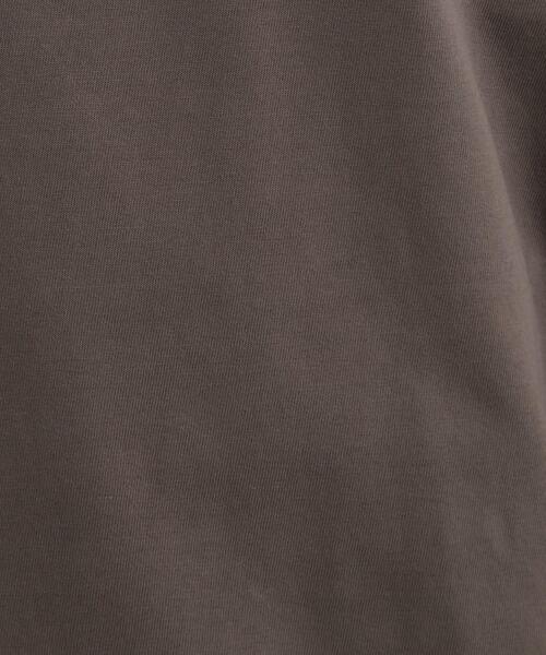 OPAQUE.CLIP(オペークドットクリップ)の「ロゴアソートロングTシャツ【洗濯機OK】(Tシャツ/カットソー・レディース・ホワイト/ブラウン系その他/ライトベージュ・00)」の11枚目の写真