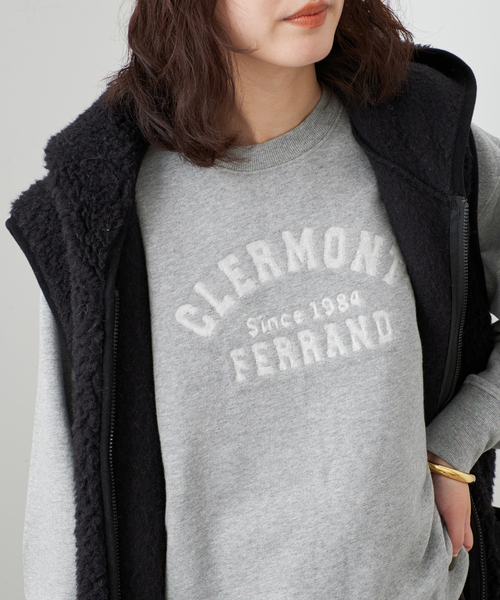 +81BRANCA(ハチイチブランカ)の「+81 BRANCA/ハチイチブランカ ロゴスウェット(スウェット・レディース・アイボリー/レッド/グレー/ブラウン・FREE)」の13枚目の写真