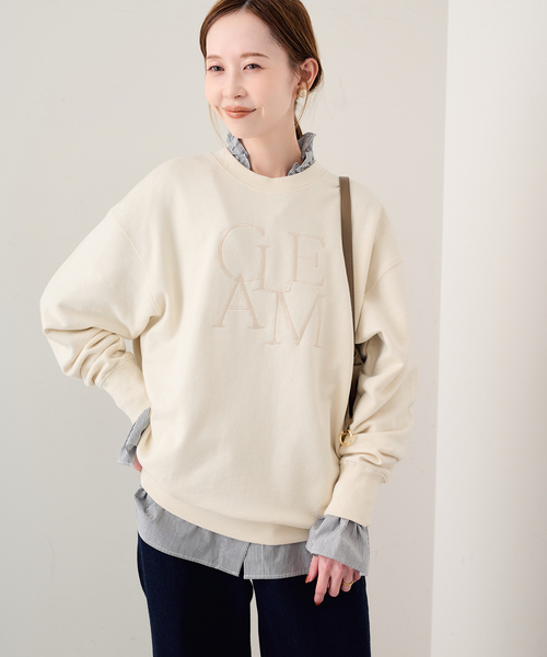 +81BRANCA(ハチイチブランカ)の「+81 BRANCA/ハチイチブランカ ロゴスウェット(スウェット・レディース・アイボリー/レッド/グレー/ブラウン・FREE)」の18枚目の写真