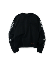 クロスソード 長袖Tシャツ(ブラック)