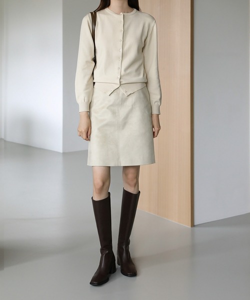 SAPPUN(サプン)の「Levera(レベラ)ベーシックロングブーツ(220-66405)SAPPUN(サプン)(ブーツ・レディース・ブラック/ダークブラウン・25/24.5/24/23.5/23/22.5)」の17枚目の写真