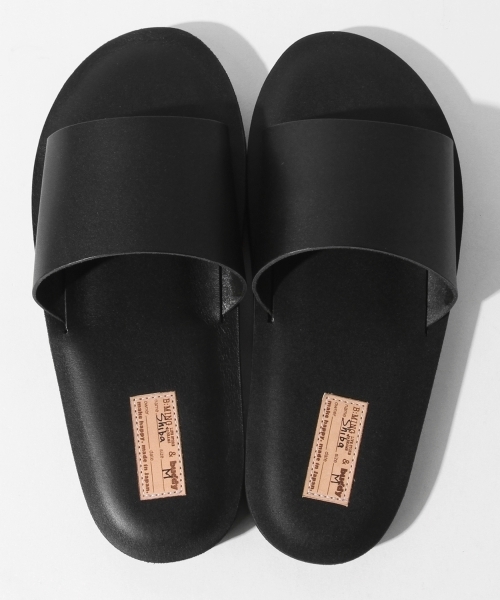 B:MING by BEAMS（ビーミングバイビームス）の「【MEN'S NON-NO6月号掲載】buddy×ビーミング by ビームス / 40th別注 レザーサンダル（サンダル・メンズ・ブラック/ベージュ・SMALL/MEDIUM/LARGE）」の16枚目の写真