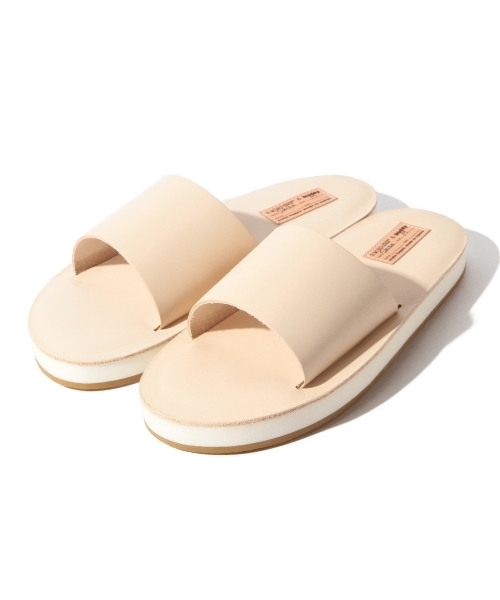 B:MING by BEAMS（ビーミングバイビームス）の「【MEN'S NON-NO6月号掲載】buddy×ビーミング by ビームス / 40th別注 レザーサンダル（サンダル・メンズ・ブラック/ベージュ・SMALL/MEDIUM/LARGE）」の12枚目の写真