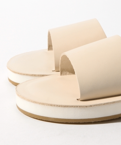 B:MING by BEAMS（ビーミングバイビームス）の「【MEN'S NON-NO6月号掲載】buddy×ビーミング by ビームス / 40th別注 レザーサンダル（サンダル・メンズ・ブラック/ベージュ・SMALL/MEDIUM/LARGE）」の13枚目の写真