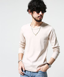 NANO universe | フライスUネックTee LS(Tシャツ/カットソー)