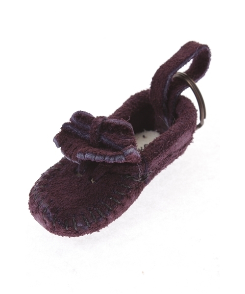 BEAMS BOY（ビームスボーイ）の「MINNETONKA / キーリング（キーホルダー・レディース・ベージュ/ブラウン/サックスブルー/ブラック/ピンク/レッド/ワイン/パープル・ONE SIZE）」の5枚目の写真