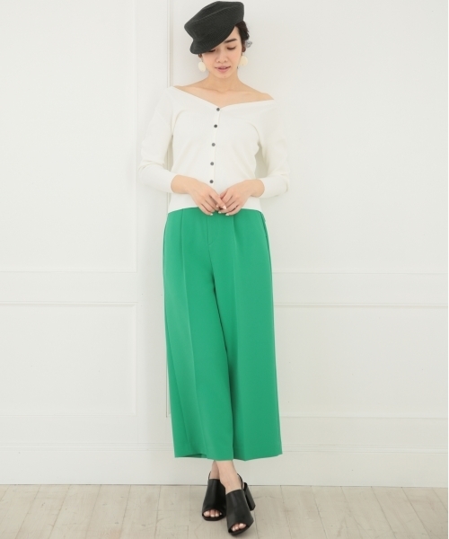 A part by(アパートバイ)の「12GRPソウバリVカーディガン 744613 (カーディガン/ボレロ・レディース・ブラック/ブルー/ホワイト/レッド・FREE)」の5枚目の写真