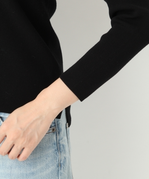 A part by(アパートバイ)の「12GRPソウバリVカーディガン 744613 (カーディガン/ボレロ・レディース・ブラック/ブルー/ホワイト/レッド・FREE)」の11枚目の写真