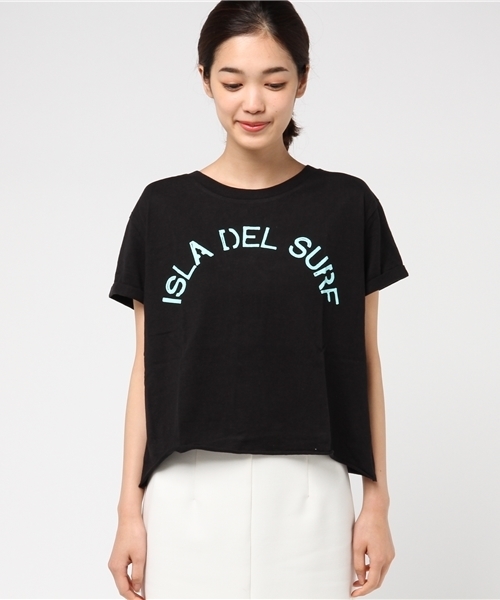 BILLABONG(ビラボン)の「BILLABONG レディース Tシャツ(Tシャツ/カットソー・レディース・ブラック/イエロー/ホワイト・MEDIUM)」の5枚目の写真