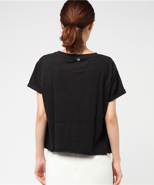 BILLABONG(ビラボン)の「BILLABONG レディース Tシャツ(Tシャツ/カットソー・レディース・ブラック/イエロー/ホワイト・MEDIUM)」の7枚目の写真