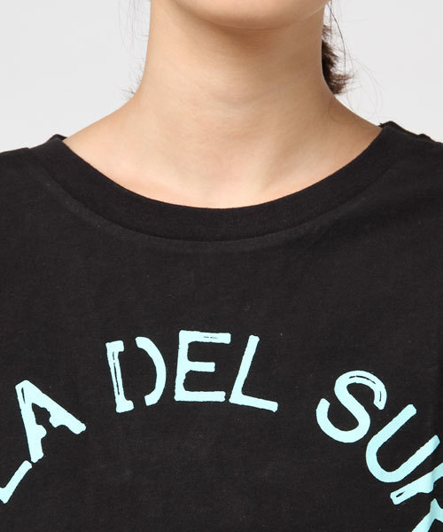 BILLABONG(ビラボン)の「BILLABONG レディース Tシャツ(Tシャツ/カットソー・レディース・ブラック/イエロー/ホワイト・MEDIUM)」の8枚目の写真
