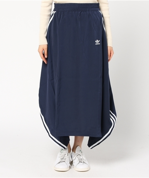 adidas（アディダス）の「【adicolor】 スカート [3 STRIPES LONG  