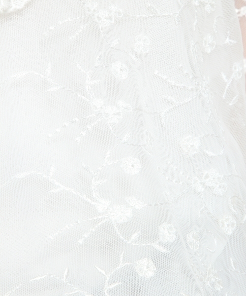 PAGEBOY（ページボーイ）の「チュールレースフリルブラウス（シャツ/ブラウス・レディース・オフホワイト/グリーン/ブラック・FREE）」の12枚目の写真