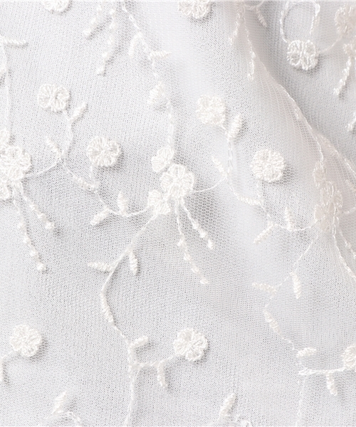 PAGEBOY（ページボーイ）の「チュールレースフリルブラウス（シャツ/ブラウス・レディース・オフホワイト/グリーン/ブラック・FREE）」の11枚目の写真