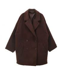 Luz Llena | オーバーサイズダブルプレストコート(チェスターコート)