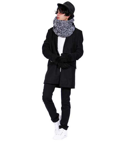 8(eight)(エイト)の「ベロア ツバ広 中折れ ハット 帽子(ハット・メンズ・ブラック/ネイビー/ブラウン/カーキ/ワイン・FREE)」の6枚目の写真