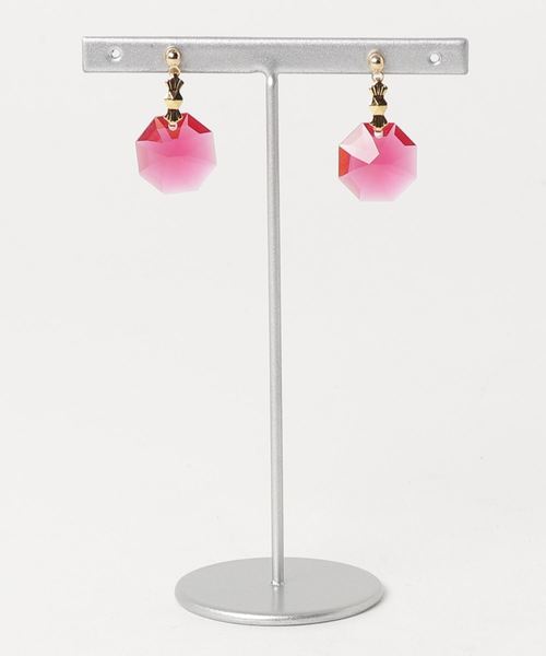 TONE SELECT GOODS(トーンセレクトグッズ)の「【rurururu】スワロフスキーのシンプルピアス(ピアス(両耳用)・レディース・その他/その他1/イエロー系その他・FREE)」の3枚目の写真