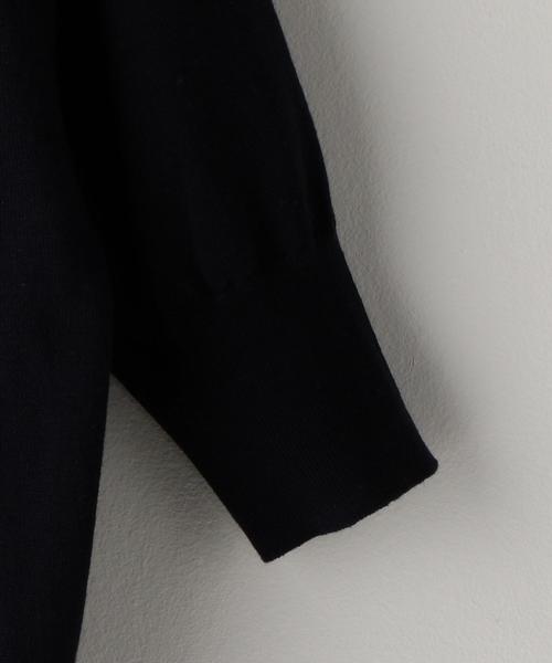 Steven Alan（スティーブンアラン）の「＜Steven Alan＞COTTON/SILK HIGH GAUGE POLO-SHIRT/ポロシャツ（ポロシャツ・レディース・オフホワイト/オレンジ系その他/ネイビー・FREE）」の10枚目の写真