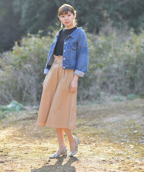 rps(アールピーエス)の「ショートゆるGジャン(デニムジャケット・レディース・ブルー/インディゴブルー・M)」の16枚目の写真