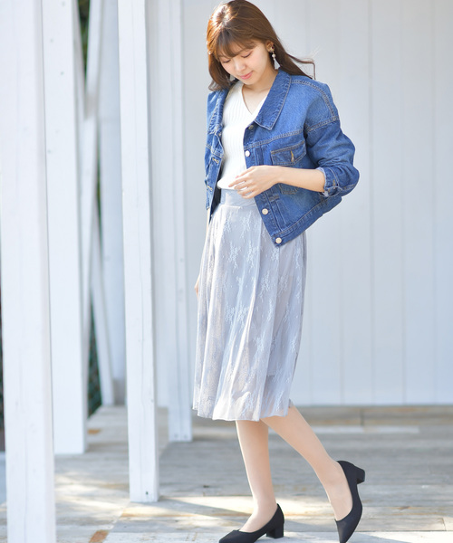 rps(アールピーエス)の「ショートゆるGジャン(デニムジャケット・レディース・ブルー/インディゴブルー・M)」の20枚目の写真