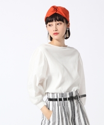 LOWRYS FARM | リブソデパフプルオーバー　788910 (Tシャツ/カットソー)