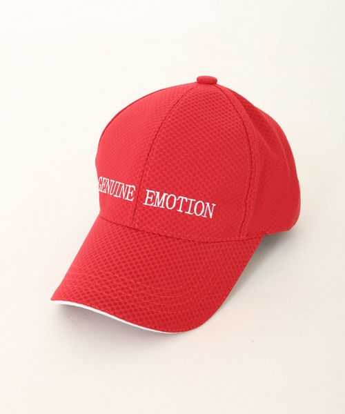 ENVYM(アンビー)の「MESH CAP (キャップ・レディース・ブラック/レッド/ホワイト・FREE)」の1枚目の写真