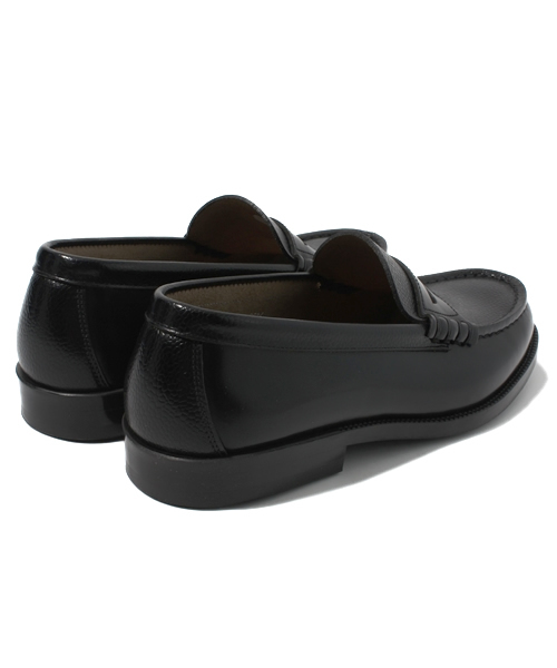 BEAMS(ビームス)の「HARUTA×BEAMS / 別注 コンビネーション ペニーローファー(ドレスシューズ・メンズ・ブラック/ダークブラウン・25/25.5/26/26.5/27/27.5)」の4枚目の写真