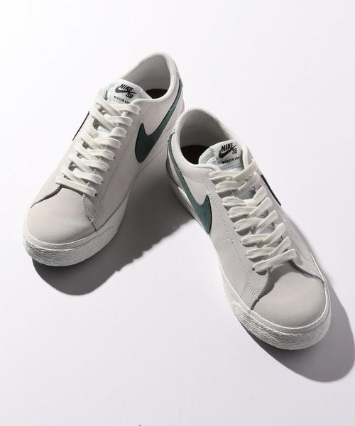 NIKE SB（ナイキエスビー）の「＜NIKE（ナイキ） SB＞ ZOOM BLAZER LOW/ブレザー о（スニーカー・メンズ・オレンジ/ホワイト・26cm/29cm/26.5cm/28cm/27cm/27.5cm）」の2枚目の写真