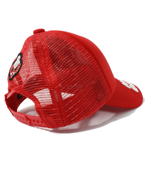 HYSTERIC MINI（ヒステリックミニ）の「starting point mini メッシュCAP（キャップ・キッズ・ホワイト/ブラック/レッド・X-SMALL/SMALL/MEDIUM/LARGE/X-LARGE）」の5枚目の写真