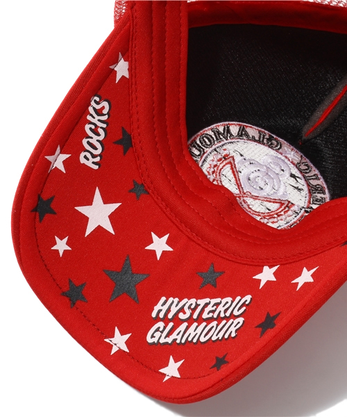 HYSTERIC MINI（ヒステリックミニ）の「starting point mini メッシュCAP（キャップ・キッズ・ホワイト/ブラック/レッド・X-SMALL/SMALL/MEDIUM/LARGE/X-LARGE）」の11枚目の写真