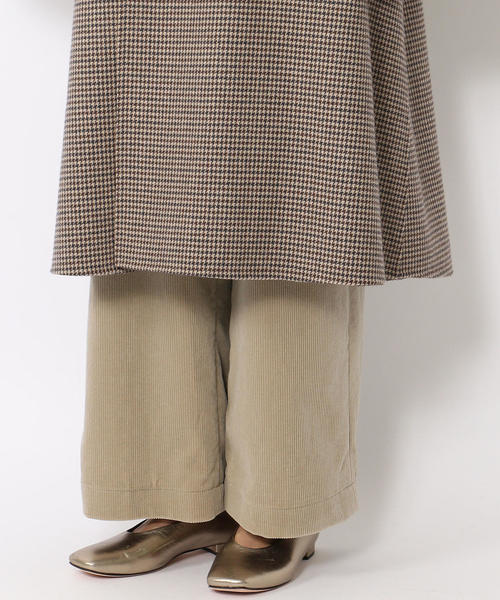 ギャルリーヴィー ウールダブルフェイス ダブルブレストノーカラーコート GALERIE VIE（ギャルリー ヴィー）の「ウールダブルフェイス ダブル