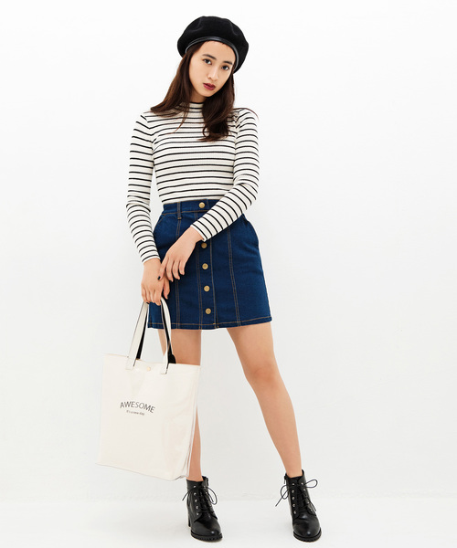 WEGO(ウィゴー)の「WEGO/パイピングベレー帽(ハンチング/ベレー帽・レディース・ブラック/キャメル/グレー/ダークグリーン/ワイン・FREE)」の13枚目の写真