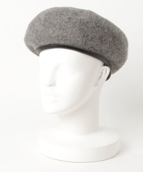 WEGO(ウィゴー)の「WEGO/パイピングベレー帽(ハンチング/ベレー帽・レディース・ブラック/キャメル/グレー/ダークグリーン/ワイン・FREE)」の8枚目の写真