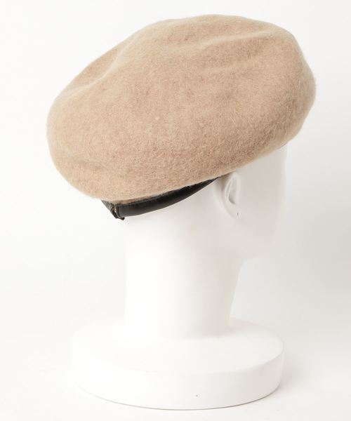 WEGO(ウィゴー)の「WEGO/パイピングベレー帽(ハンチング/ベレー帽・レディース・ブラック/キャメル/グレー/ダークグリーン/ワイン・FREE)」の6枚目の写真