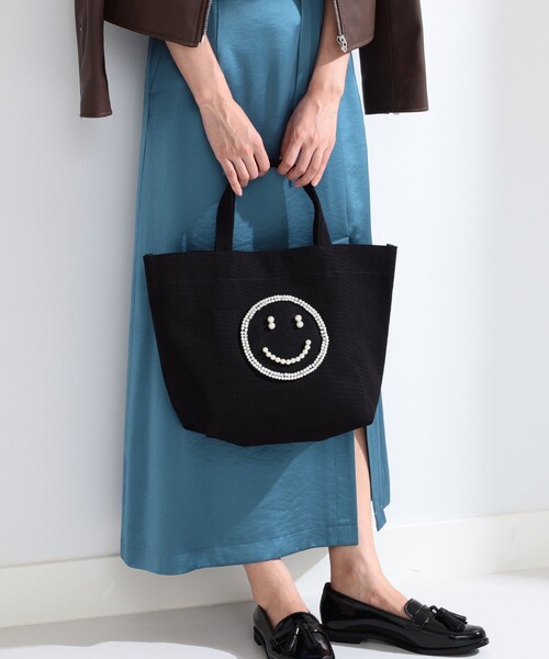 Ray BEAMS（レイビームス）の「ECODECO / ブラック キャンバス トートバッグ（トートバッグ・レディース・ブラック・ONE SIZE）」の13枚目の写真